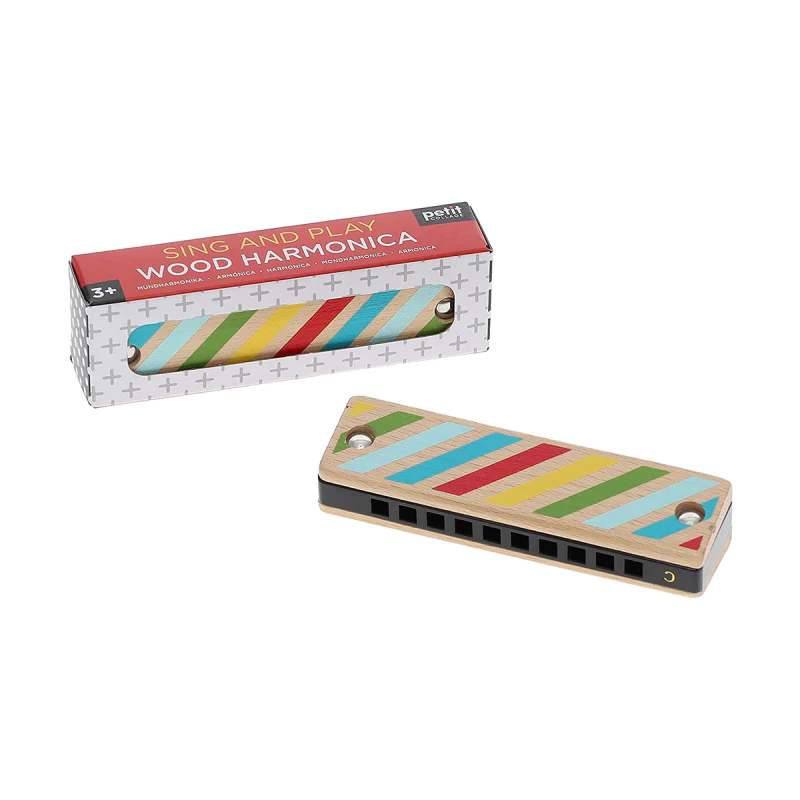 Harmonijka Drewniana - Petit Collage