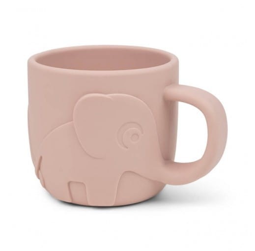 Kubek Silikonowy Peekaboo Elphee Różowy - Done by Deer