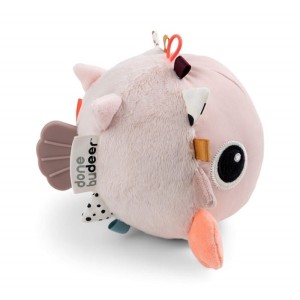 Miękka Piłka Sensoryczna Puffee róż - Done by Deer