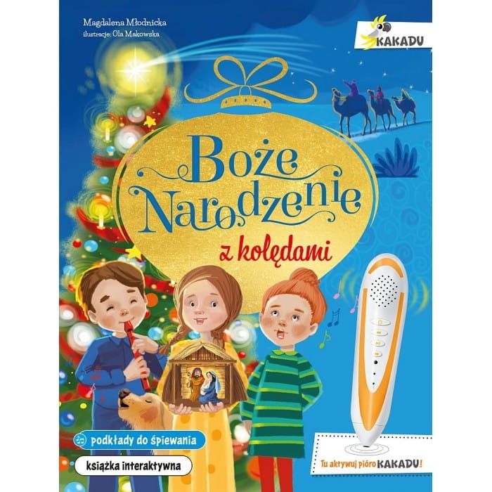 Boże Narodzenie z kolędami. Książka Interaktywna, podkłady do śpiewania