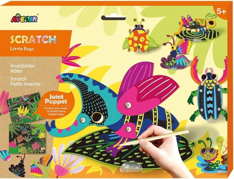 Wydrapywanki Ruchome Owady - Avenir