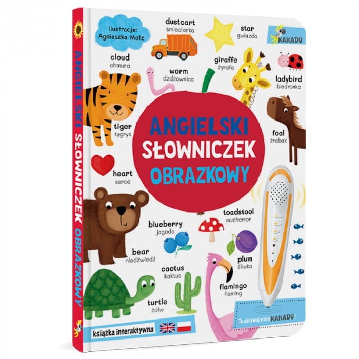 Angielski słowniczek obrazkowy Kakadu