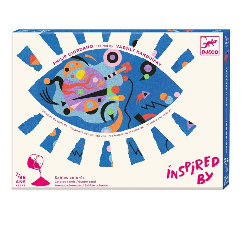 Kolorowanie Piaskiem Sztuka Wassily Kandinsky - Djeco
