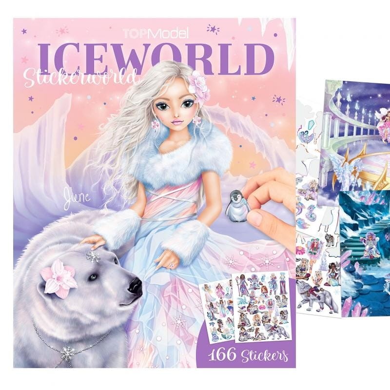 Album z Naklejkami Lodowa Ksieżniczka ICEWORLD - TOPModel