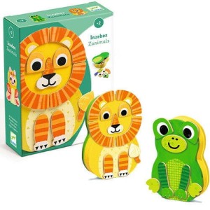 Magnetyczna Układanka w Dwustronnym Pudełku Zanimals - Djeco