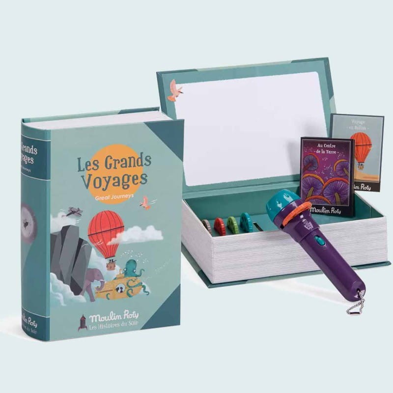 Projektor Opowieści z Książki Bajki Podróżnicze - Moulin Roty