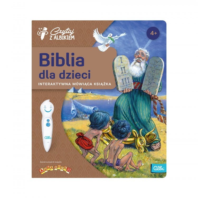 Biblia dla Dzieci Mówiąca Książka - Czytaj z Albikiem