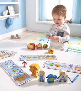 Drewniana nawlekanka Plac Budowy - Haba