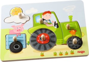 Układanka Traktor - Haba