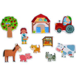 Puzzle z Pianki do Wanny Farma - Haba