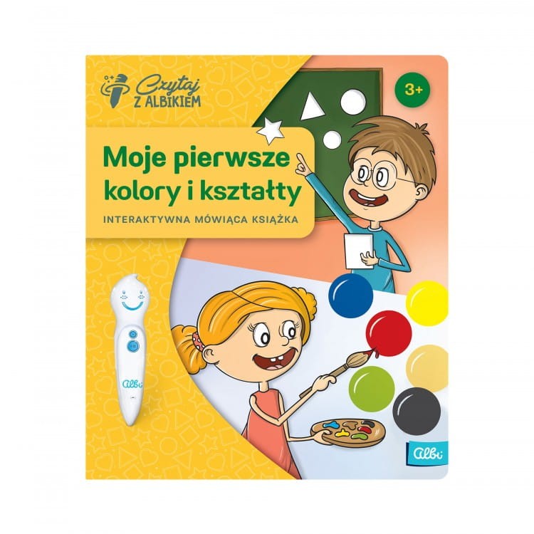Książka Moje pierwsze kolory i kształty - Czytaj z Albikiem