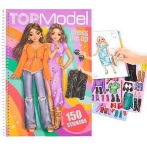 Projektowanie Mody Szkicownik z Naklejkami Dress Me Up - TOPModel