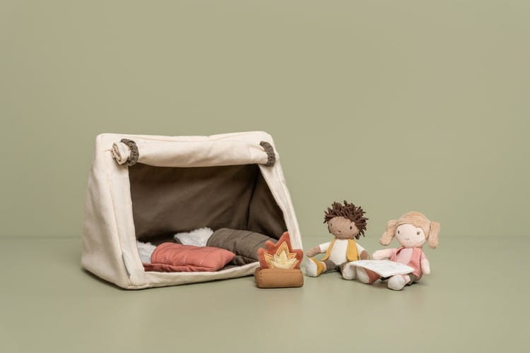 Zabawa w Kemping, Laleczki pod Namiotem - Little Dutch