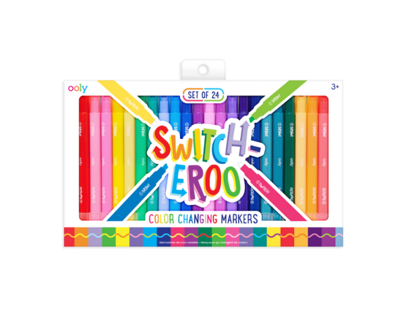 Pisaki Zmieniające Kolor, Switch-Eroo 24 szt - Ooly