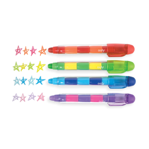 Grube Kredki z Przekładanym wkładem Presto Jumbo 6 szt. - Ooly