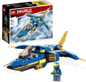 Klocki Lego NINJAGO 71784 Odrzutowiec Ponaddźwiękowy Jay’a EVO