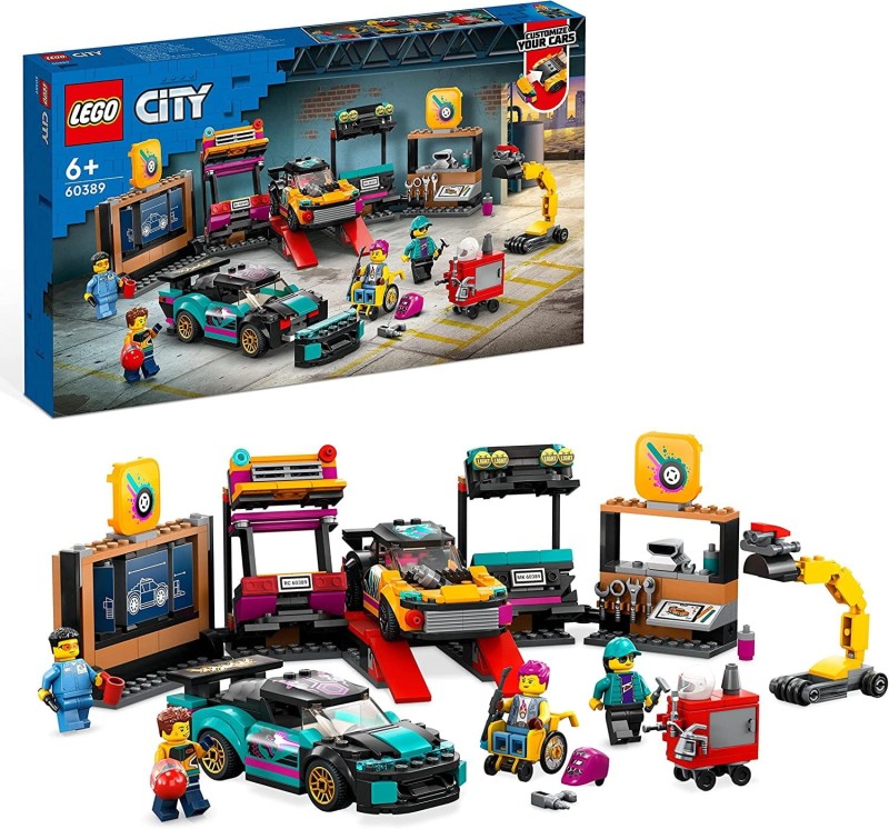 Lego Warsztat tuningowania samochodów 60389