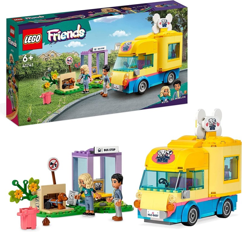 Lego Friends  Furgonetka Ratunkowa dla Psów 41741