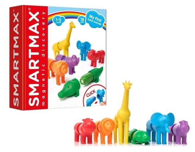 SmartMax My First Safari Animals Klocki Magnetyczne