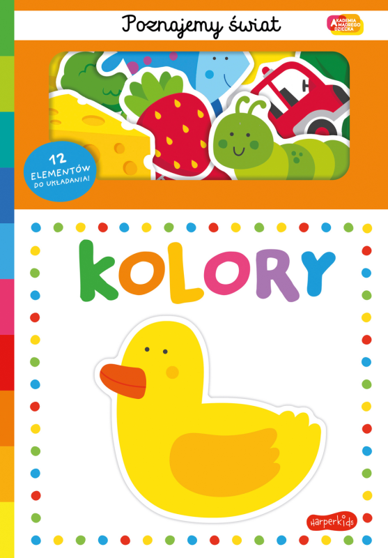 Kolory. Książka z Puzzlami Akademia Mądrego Dziecka.