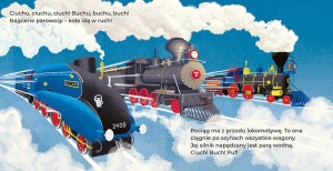 Koła idą w ruch! Moja pierwsza książka o pociągach - Bucco & Morgan