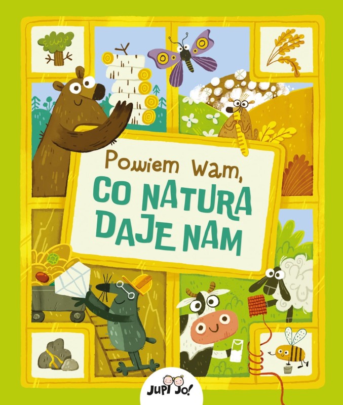 Powiem wam, co natura daje nam. Książka z Okienkami
