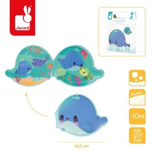 Książeczka do kąpieli Wieloryb - Janod