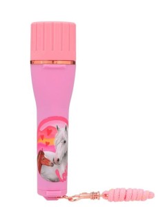 Latarka z Koniem Timer Czasu Różowa - Miss Melody