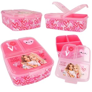 Lunchbox śniadaniówka z Przegródkami ONE LOVE - TOPModel