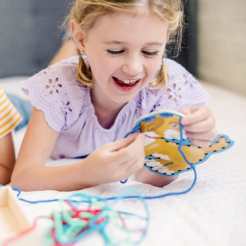 Sznurowanki Zwierzęta z Farmy - Melissa & Doug