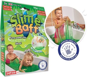 Kąpiel w Kisielu Zestaw Slime Baff zielony - Zimpli Kids