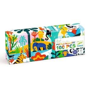 Puzzle Gallery Jungle100 el. - Djeco