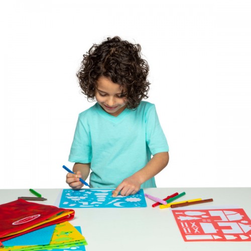 Szablony do odrysowywania Stencil Art - Melissa & Doug