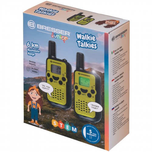 Walkie-Talkie dla dzieci National Geographic zasięg do 6 km - Bresser Junior