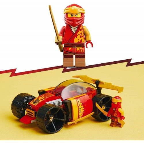 Klocki LEGO Ninjago Samochód Wyścigowy Ninja Kaia EVO 71780