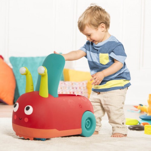 Jeździk z Bagażnikiem Biedronka Ladybuggy – b.toys