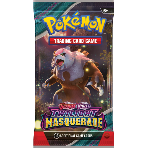 Saszetka z kartami Pokemon TCG Twilight Masquerade Scarlet&Violet 1 szt.